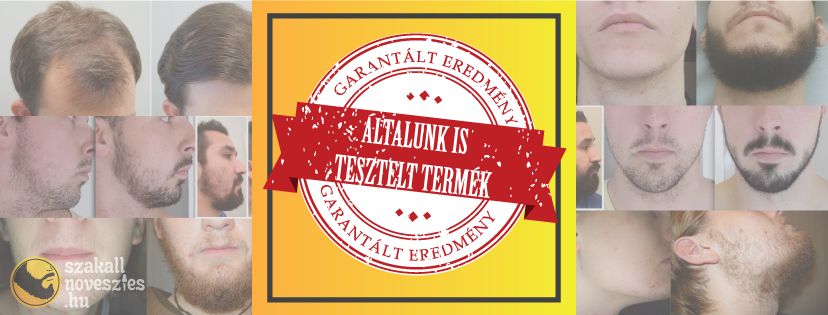 Tesztelt szakállnövesztők