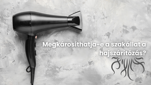 Megkárosíthatja-e a szakállat a hajszárítózás?