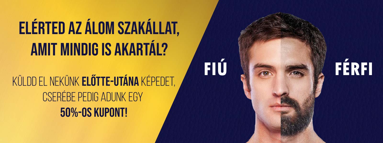 Szerezz egy 50%-os kupont ingyen!