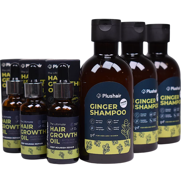 Szett Plushair sampon + Szérum - 3 hónapra