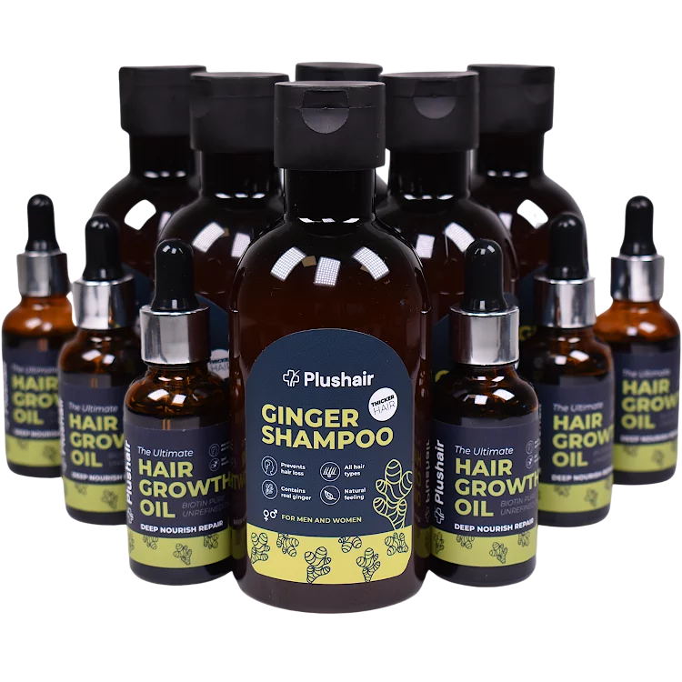 Szett Plushair sampon + Szérum - 6 hónapra