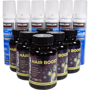 Szett Minoxidil hab + vitaminok - 6 hónapra