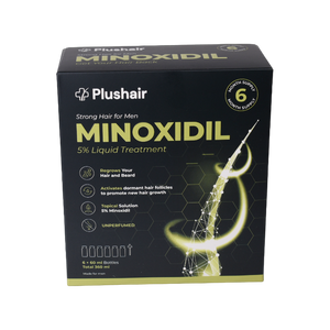 Plushair 5%-os Minoxidil - 6 havi adag