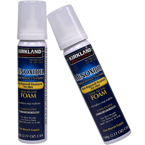 Szett Minoxidil hab + dermaroller - 2 hónapra