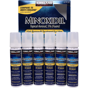 Szett Minoxidil hab + dermaroller - 6 hónapra